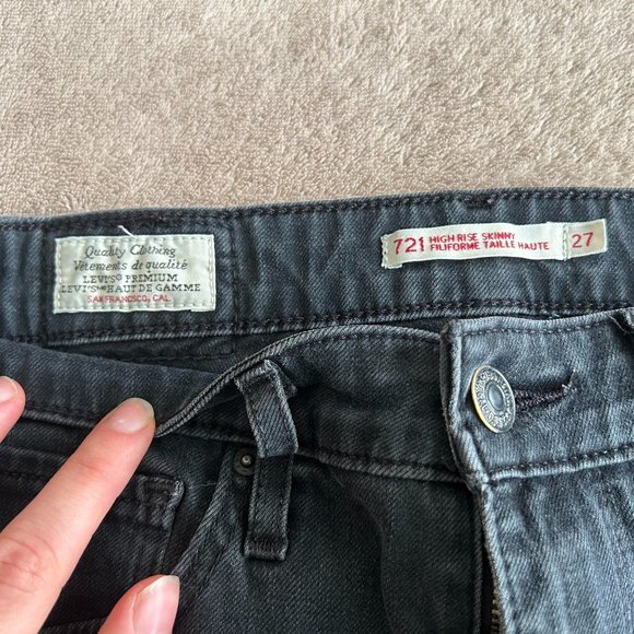 Levi's 721 Skinny Jeans - Picture 3 of 4